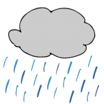 2019年の梅雨は週末に雨がよく降ります。